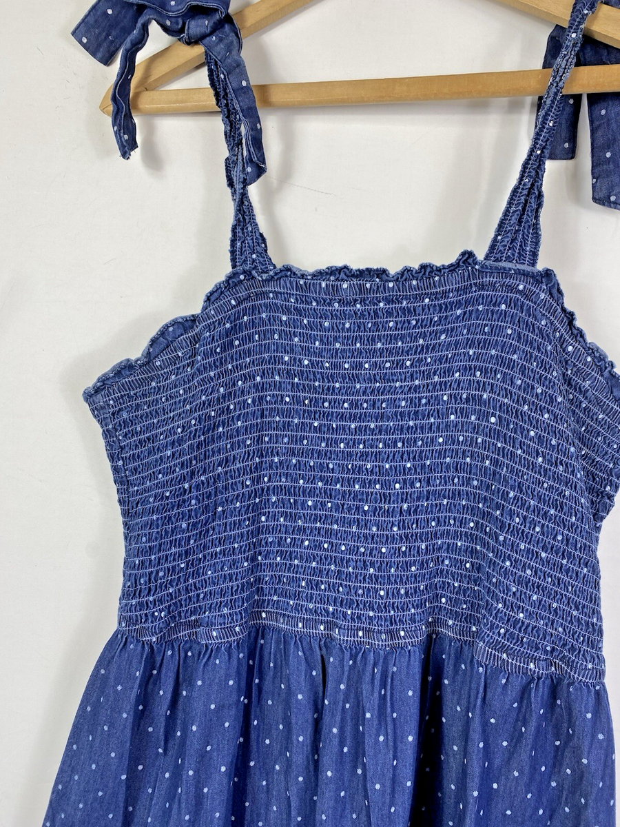 kings road denim dress Ramy Brook Starling Long Sleeve Denim Mini Dress in Medium Wash