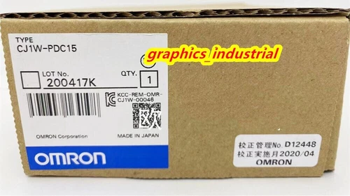 New Original Omron CJ1W-PDC15 Analog Output Unit CJ1W-PDC15 CJ1W-PDC15  In Box