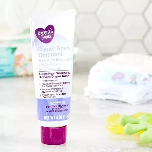 Parent's Choice Maximum Strength Diaper Rash Ointment Cream 4 oz - Picture 4 of 6