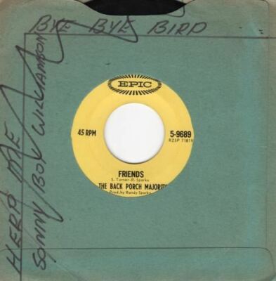 Hand-Me-Down Things / Friends 7'' (CAN) : The Back Porch Majority