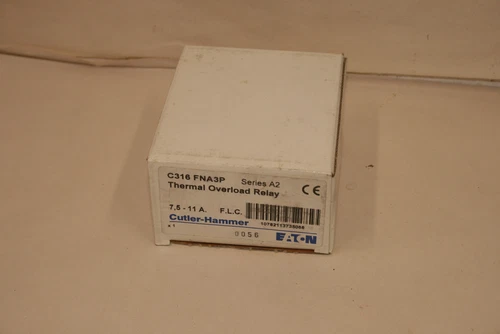 NEW Eaton Cutler Hammer C316FNA3p  A2 Thermal Overload relay 7.5-11A FLC  IN BOX