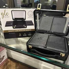 Glo Tech Beauty Case With LED Mirror - Black - Light Use - Unboxed