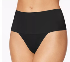Spanx Undie-tectable Thong SP0115 - Black Size Medium