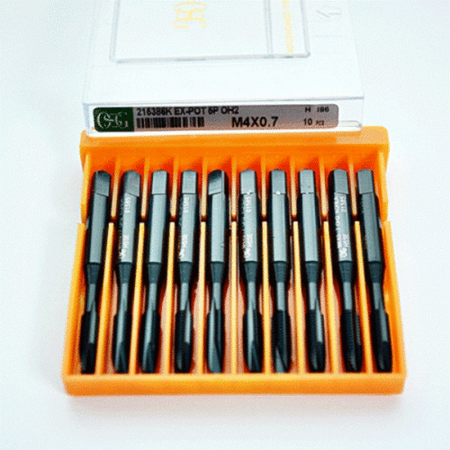 SPIRAL POINT Steam Oxided TAP HSSE OSG M3, M4, M5, M6 - Picture 6 of 7
