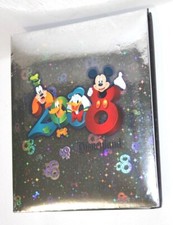 Disneyland Resort 2008 Silver Photo Album Holds 100 Photos Memo Area 7.5" x 6"