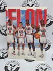 Michael Jordan 1991-92 Skybox Barcelona Card #545 Stockton Magic & Karl Malone