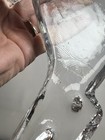 Boda Sweden Glass Sculpture Signed Erik Hoglund 1229 Polar Bear Dinosaur — photo 6