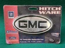 Hitch Ware Gm Official Hitch Cover Gmc Logo 516 Polished Billet Aluminum Mopar Hitch Ware Gm Official Hitch Cover Gmc Logo 516 Polished Billet Aluminum Mopar
