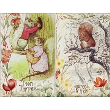 Peter's Garden #1 | A4 Mulberry Rice Paper | Paper for Decoupage