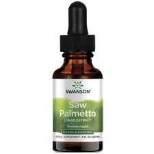Swanson Saw Palmetto Liquid Extract (Alcohol- and Sugar-Free) 1 fl oz Liquid