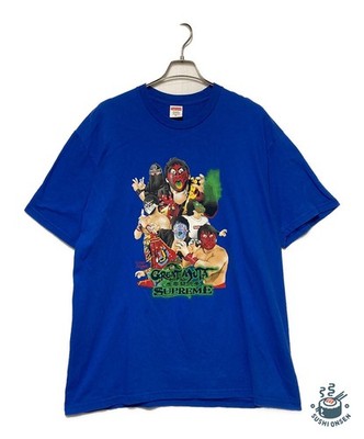 SUPREME × The Great Muta 23FW Muta Tee / Printed T-shirt Size: XL Blue Men