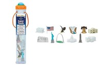Safari Ltd 660204 Usa (12 Minifiguren) Super RöHre Serie Themengebiet