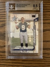 2001 Drew Brees RC Leaf Rookies and Stars Extremely Rare Chicago Collection01/05