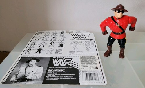 Hasbro WWF Wrestler The Mountie 1990s...