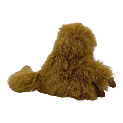 Vintage Star 7" Light Brown Fluffy Monkey or Tamarin Plush Stuffed Animal 1990s - Picture 3 of 10
