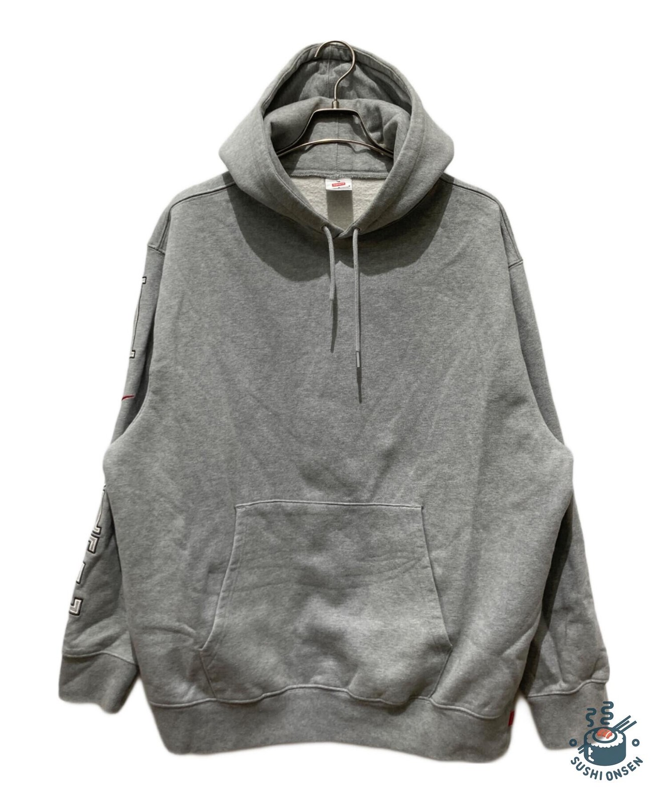 SUPREME × NIKE 24SS Hooded Sweatshirt Size: L Gray Men FQ0759-063