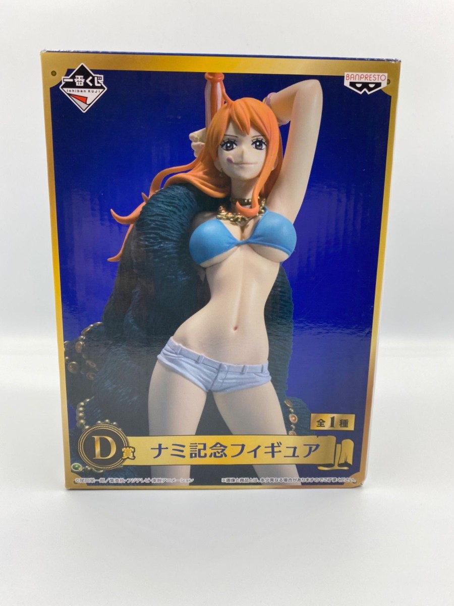 USED] Ichiban Kuji One Piece 20th Anniversary D Prize Nami Figure