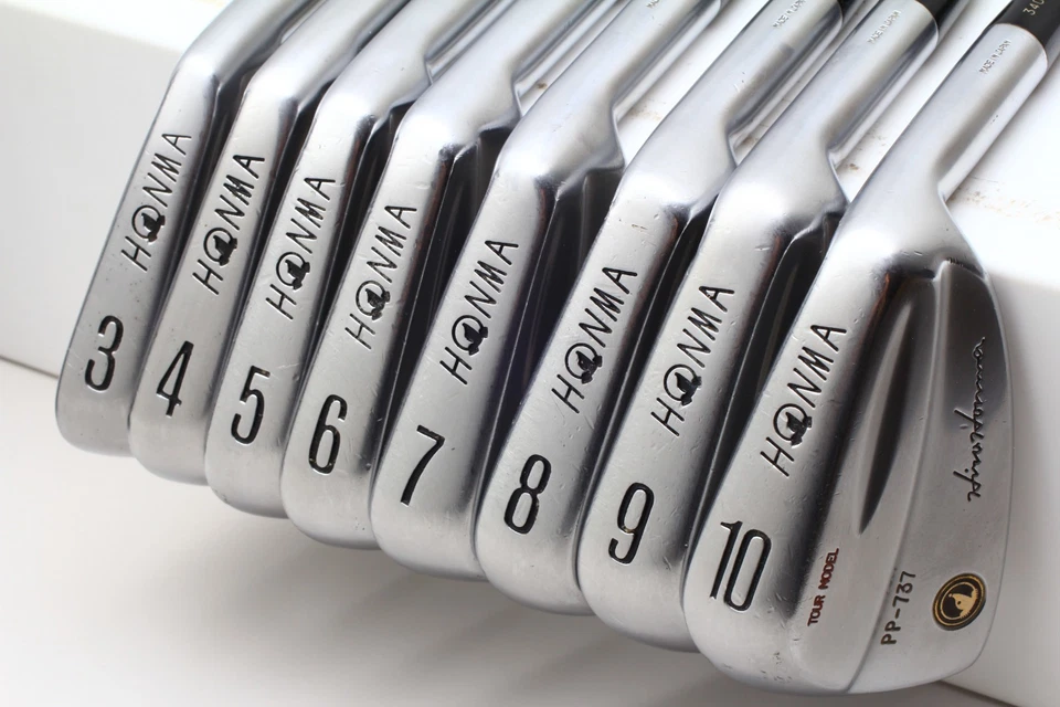 8Pcs HONMA PP-737 TOUR MODEL Iron set 3-10 Regular Flex BORON T-800 R-1 RH Irons - Image 4 of 4