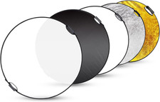 32 Inch 80Cm Reflector Photography, Collapsible Light Reflector with Carrying