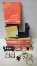 PROIETTORE VINTAGE FILMINE E DIAPOSITIVE 35 mm. RUSSO SPUTNIK 2 URSS FUNZIONANTE