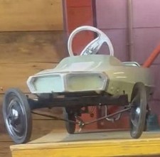 Circa 1960S Vintage Gto Style Amf Pedal Car,
