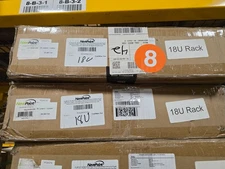 00301328: New NavePoint 18U Wall Mount Network Server Data Cabinet Enclosure