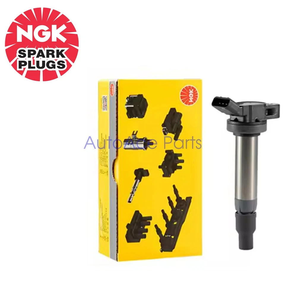 OEM NGK 9091902260 Ignition Coil *8 For Toyota 4.7L 5.7L V8 Lexus LX570 GX470 - Imagem 2 de 4
