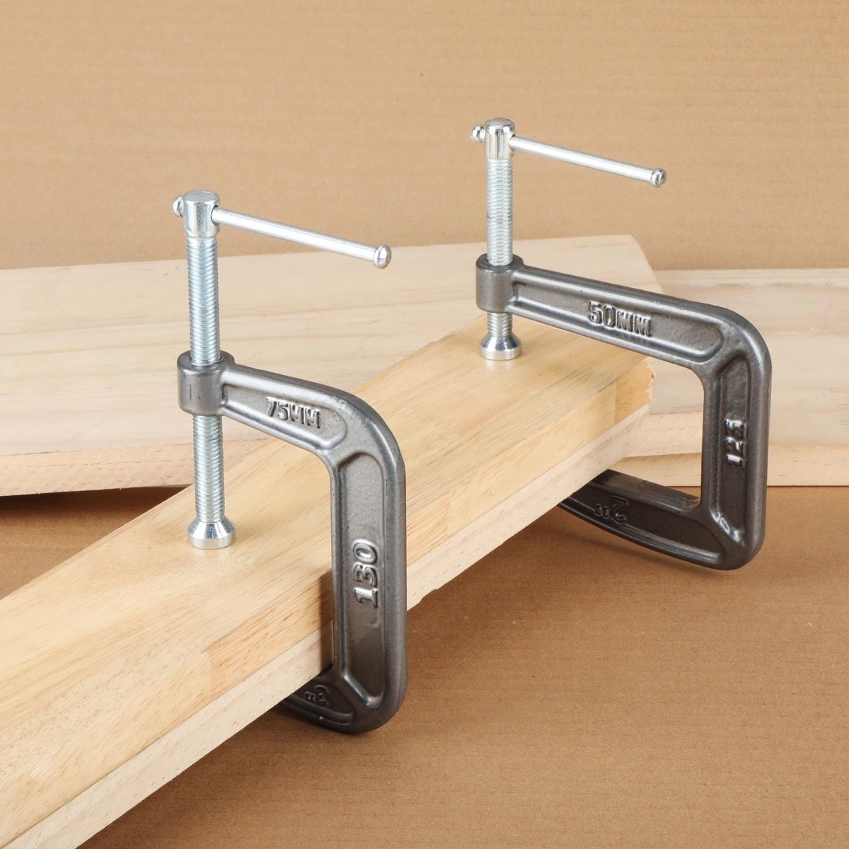 Pince En C Olympia Tools 8 X 4 Pouces (38-148) - Acier Allié - Noire