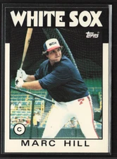 1986 Topps Tiffany #552 Marc Hill