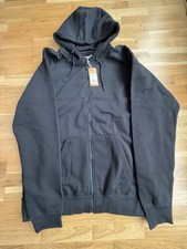 Erima Sweatjacke / Hoody Herren mit Kapuze Reißverschluss Gr. XXL Schwarz
