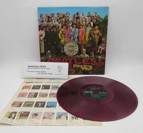 The Beatles Sgt. Pepper's Lonely Hearts Club Band Japan Red Vinyl OP8163 S1942