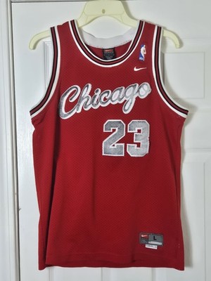 Vintage Nike Chicago Bulls Michael Jordan Script Jersey Youth Size