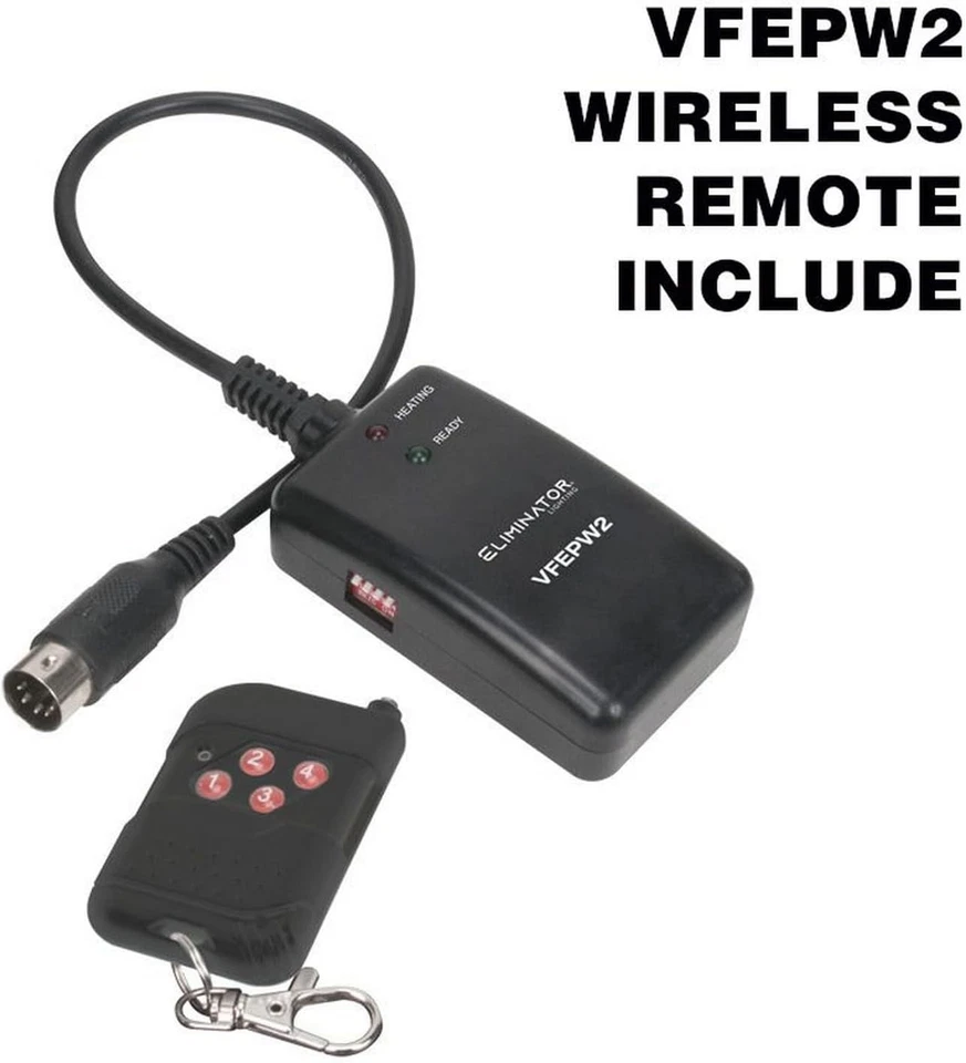 Eliminator Lighting VF1600 EP 1650W Mobile DMX Fog Machine with Remote - Image 3 of 4