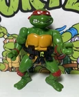 Raphael Raph 1988 TMNT Vintage Hard Head Action Figure W/ Belt E2 039Y