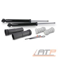 2X StoßDÄMpfer +Staubschutz Hinten FÜR VW Arteon Golf 7 8 Passat Tiguan Touran