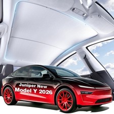 Roof Sunshade for 2026 Tesla Model Y Juniper, No Sagging Glass Roof Sun Shade...
