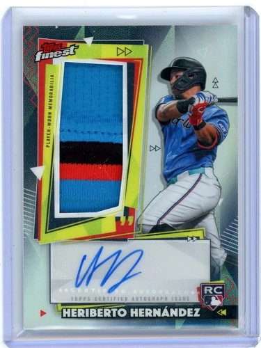 2026 Topps Finest Heriberto Hernandez Base (RAW)
