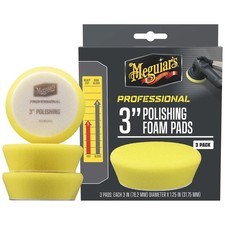 MEGUIARS M3PFP3 Meguiar's Professional 3 Polishing Foam Pads 3-Pack