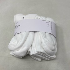 Nike Everyday Cushioned Crew Socks 6-Pair White - M YTH 5Y-7Y / W 6-10 / M 6-8