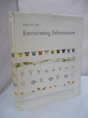Envisioning Information by Edward R Tufte HB DJ Illustrated 1991
