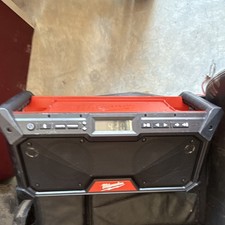 Milwaukee 2790-20 M18 Jobsite Portable Worksite Radio Red/Black