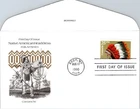 S08-3001, INDIAN HEADDRESSES: COMANCHE, ARTMASTER FDC