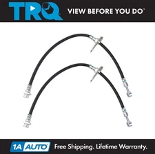 TRQ Rear Brake Hose Set For 1993-2001 Nissan Altima