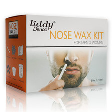 Nose Hair Removal - Wax Kit for Men and Women with 50G, 20 Applicators, 10 Pods
