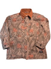 Boys Abercrombie Kids Field Jacket, Size 7, Camo, Lined Jacket