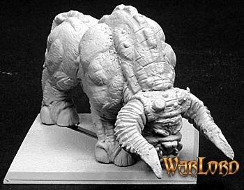 Reaper 14139 Krungbeast, Reptus Monster Warlord, Reptus Metal Miniature