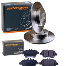 DENCKERMANN BREMSENSET HINTEN passend für MERCEDES A-KLASSE W176 + B-KLASSE W246