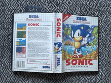 Master System SONIC THE HEDGEHOG Game REGION FREE PAL *(Works in US)*