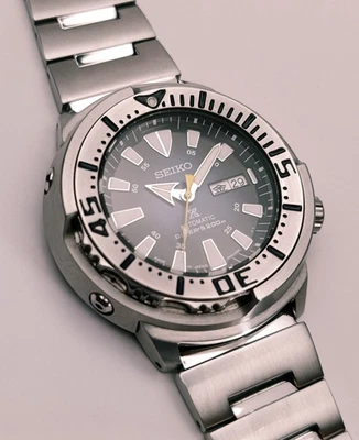 Seiko Prospex SBDY055 4R36-08F0, Serial Nr. 0001, 48mm,deep blue dial, Baby tuna - Bild 1 von 4