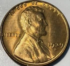 1939-S BU RD Lincoln Wheat Cent Penny BU GEM #2134